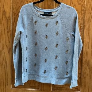 Womens embellished sweatshirt
